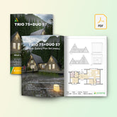 TRIO 75 + DUO 57 with Gallery Plan Set (metric)